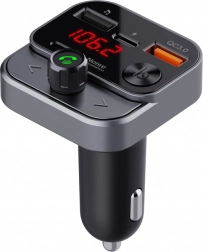 FM πομπός αυτοκινήτου με Bluetooth, USB και γρήγορη φόρτιση QC3.0
