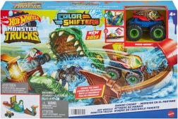 HOT WHEELS MONSTER TRUCKS Color Shifters – σετ παιχνιδιού με σιαγόνες κροκόδειλου
