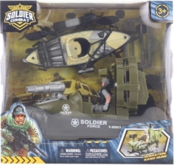 Στρατιωτικό σετ με βάρκα και καγιάκ