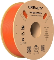 Πορτοκαλί νήμα (filament) CREALITY Hyper PLA 1,75 mm, 1 kg
