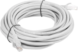 Καλώδιο patch RJ45 Cat.5e 5 m UTP – γκρι, δοκιμή FLUKE, LANBERG