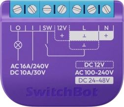 Έξυπνος ρελέ διακόπτης με επαφή χωρίς τάση SWITCHBOT Relay Switch 1