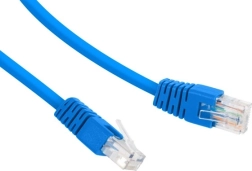 Patch Cord Cat.6 UTP 0,25 m μπλε