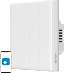 Έξυπνος διακόπτης τοίχου αφής Wi‑Fi Sonoff TX T5 4C