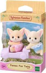 Sylvanian Families δίδυμα αλεπουδάκια της ερήμου με καροτσάκι
