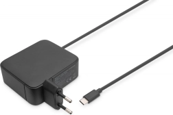 Φορτιστής τοίχου USB‑C PD 3.0 100 W GaN με ενσωματωμένο καλώδιο 1,2 m – μαύρος