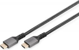 Premium καλώδιο HDMI 2.1 ultra high speed 8K 60 Hz, 2 m, μαύρο