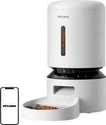 Αυτόματος ταΐστρα με κάμερα Petlibro Granary 5l λευκό