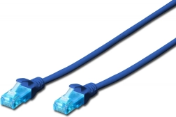 Patch Cord U/UTP κατ.5e PVC 3m μπλε