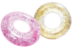 Φουσκωτό σωσίβιο με γκλίτερ INTEX Sparkling Glitter 107 cm