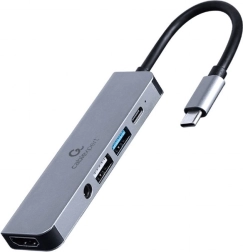 Προσαρμογέας USB‑C 5 σε 1 με PD, HDMI, audio, USB 3.1 και USB 2.0