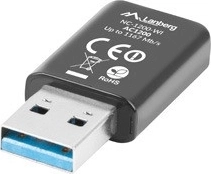 Προσαρμογέας USB Wi‑Fi AC1200 με δύο εσωτερικές κεραίες