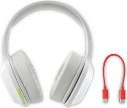 Ασύρματα ακουστικά over-ear Λευκά