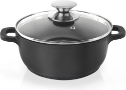 Γρανιτένια κατσαρόλα με γυάλινο καπάκι GRANDE 16 cm, 1,4 l