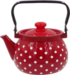 Σμάλτινη τσαγιέρα με πουά 2,5 l TORO