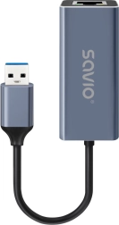Savio προσαρμογέας USB‑A σε RJ‑45 gigabit ethernet