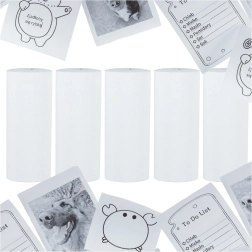 Θερμικό χαρτί για μίνι εκτυπωτή 5,7 cm x 4,5 m - 5 τεμ.