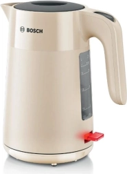 Μπεζ ηλεκτρικός βραστήρας Bosch MyMoment 1,7 l