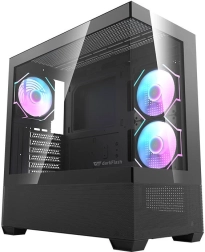 Θήκη υπολογιστή darkFlash DS900 Air μαύρη με 7 ανεμιστήρες ARGB