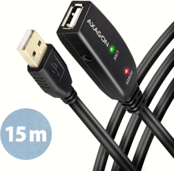 Ενεργό καλώδιο επέκτασης USB 2.0 AXAGON ADR-215 15m