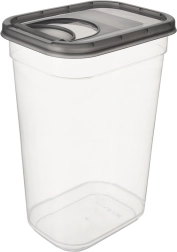 Δοχείο για ξηρά τρόφιμα με δοσομετρητή Grey 3,2 l