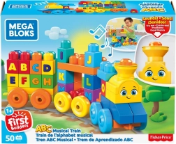 Mega Bloks μουσικό τρενάκι με γραμματάκια