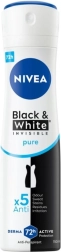 Αντιιδρωτικό Nivea Black & White Pure 150 ml