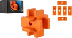 Ξύλινο παζλ BrainTwister σε κουτάκι 8 × 5 × 5 cm