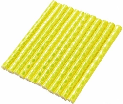 Ανακλαστικοί σωληνίσκοι για ακτίνες 3M κίτρινοι, σετ 12 τεμ.