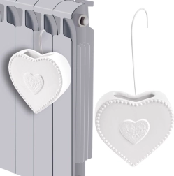 Κεραμικός υγραντήρας καλοριφέρ σε σχήμα καρδιάς 200 ml