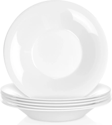 Βαθιά πιάτα από οπαλίν γυαλί 21,5 cm, 400 ml, 6 τεμ.