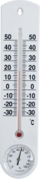 Θερμόμετρο με υγρόμετρο 25 cm