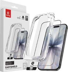 Σκληρυμένο γυαλί EasyShield 2‑Pack για iPhone 17 / iPhone 17 Pro / iPhone 16 Pro (2 τεμ.)