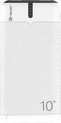 Powerbank Tracer EnerGo 10000 mAh λευκή/μαύρη