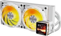 Υδρόψυξη CPU DarkFlash Explore DE240 λευκή