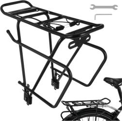 Πίσω σχάρα ποδηλάτου TRIZAND, αλουμινίου, 25 kg, για ποδήλατα 24–29”