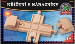 Maxim διασταυρούμενες ράγες και προφυλακτήρες για ξύλινο σιδηρόδρομο