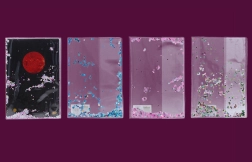 Λαμπερό κάλυμμα τετραδίου A4