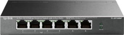 Επιτραπέζιος switch TP-Link με 6 θύρες 10/100 Mb/s και 4× PoE+