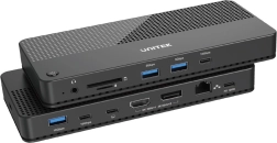 Πολυλειτουργικός σταθμός σύνδεσης Unitek 12σε1 USB-C HDMI USB 4 PD