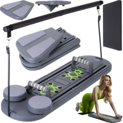 Πολυλειτουργική σανίδα pilates TRIZAND 97 × 35 cm με λαβές άσκησης