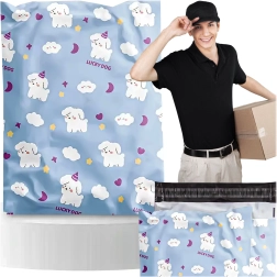 Foliopak κουριέρ LUCKY DOG 310 × 420 mm, συσκευασία 50 τεμ.