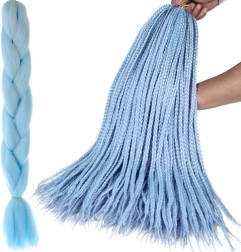Συνθετικές πλεξούδες – πρόσθετα μαλλιών – Μπλε