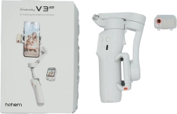 Hohem iSteady V3 Ultra λευκό gimbal για smartphone με AI παρακολούθηση
