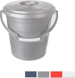 Πλαστικός κουβάς Hobby με καπάκι 20 l (μείγμα χρωμάτων)