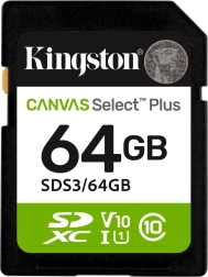 Κάρτα μνήμης SD 64GB Canvas Select Plus Gen3 100MB/s