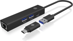 USB-C/USB-A hub 4 σε 1 με Gigabit Ethernet