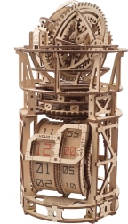 Ugears ξύλινο μηχανικό μοντέλο μηχανισμού ρολογιού με tourbillon