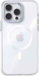 Joyroom Magsafe θήκη Glacier για iPhone 15 Pro Max διάφανη