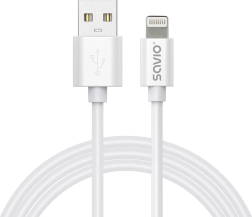Καλώδιο USB‑A σε Lightning CL‑192 1 m λευκό